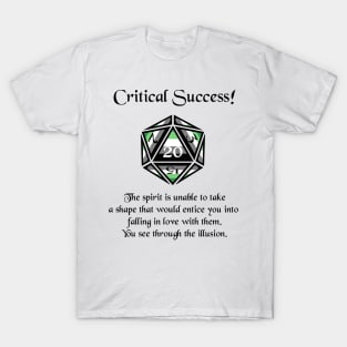 Aromantic Pride Critical Success T-Shirt